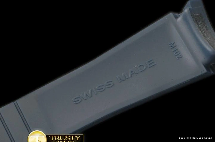 Good Copy Rolex Watches – Insignia Strap 18 with Clasp 20 Rubber Dark ROLACC021C Blue 1031